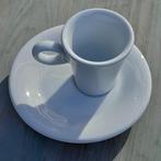 Espresso Kop-en-schotel Finn Mosa Wit, Ophalen of Verzenden, Zo goed als nieuw, Overige stijlen, Kop(pen) en/of Schotel(s)