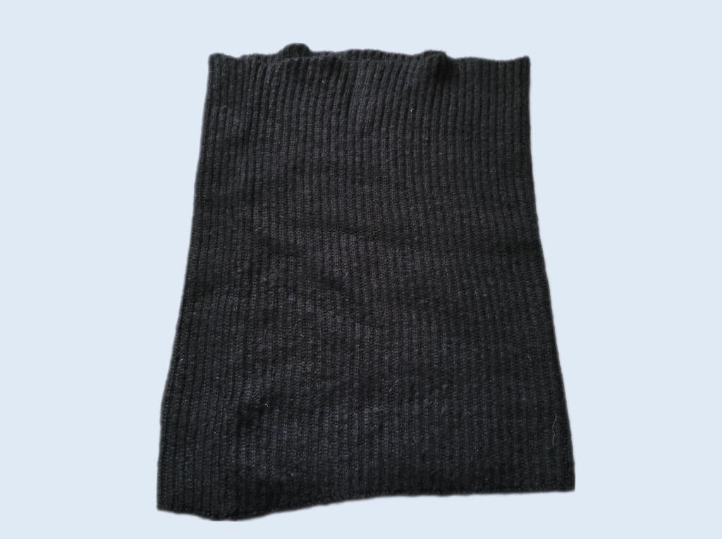 H&M zwarte gebreide kol sjaal ~ SC0702, Kleding | Dames, Mutsen, Sjaals en Handschoenen, H& M, Ophalen of Verzenden, Zo goed als nieuw