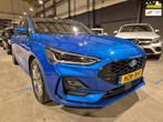 Ford FOCUS 1.0 EcoBoost Hybrid ST Line X - Panoramadak - Nav, Auto's, 125 pk, Gebruikt, Blauw, Bedrijf