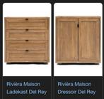Gezocht! Rivièra Maison Del Rey dressoir en/of ladekast, Huis en Inrichting, Ophalen of Verzenden, Zo goed als nieuw, 25 tot 50 cm