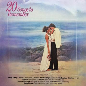 LP - 20 Songs To Remember beschikbaar voor biedingen