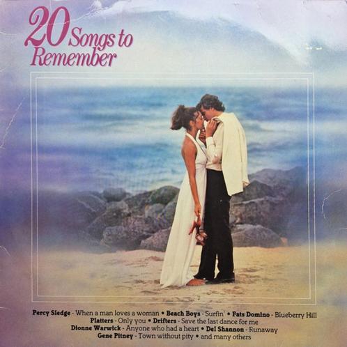 LP - 20 Songs To Remember, Cd's en Dvd's, Vinyl | Verzamelalbums, Gebruikt, Pop, 12 inch, Ophalen of Verzenden