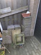 Stoeptegels - Gebruikt, Tuin en Terras, Ophalen, Gebruikt, Minder dan 5 m², Beton