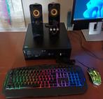 HP PC i7 Windows 11 Pro + Speakers keyboard muis, Computers en Software, Desktop Pc's, Gaming, HDD, 3 tot 4 Ghz, 16 GB