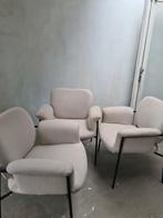 3x mooie beige fauteuils, Gebruikt, Overige kleuren, Drie, Ophalen of Verzenden