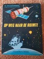 vintage ruimtevaart kinderboek USSR, Nederlands vertaald, Gebruikt, Ophalen of Verzenden