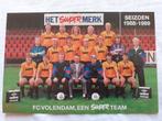Sticker FC Volendam seizoen 1988-1989, Ophalen of Verzenden, Zo goed als nieuw