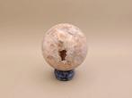 Roze Amethist Bol - 252 gram - 5,5 cm met pastel tinten, Ophalen of Verzenden, Mineraal