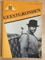 Egmonds historisch tijdschrift Geestgronden nr. 2/3 aug.2003, Ophalen of Verzenden, Gelezen, Overige typen