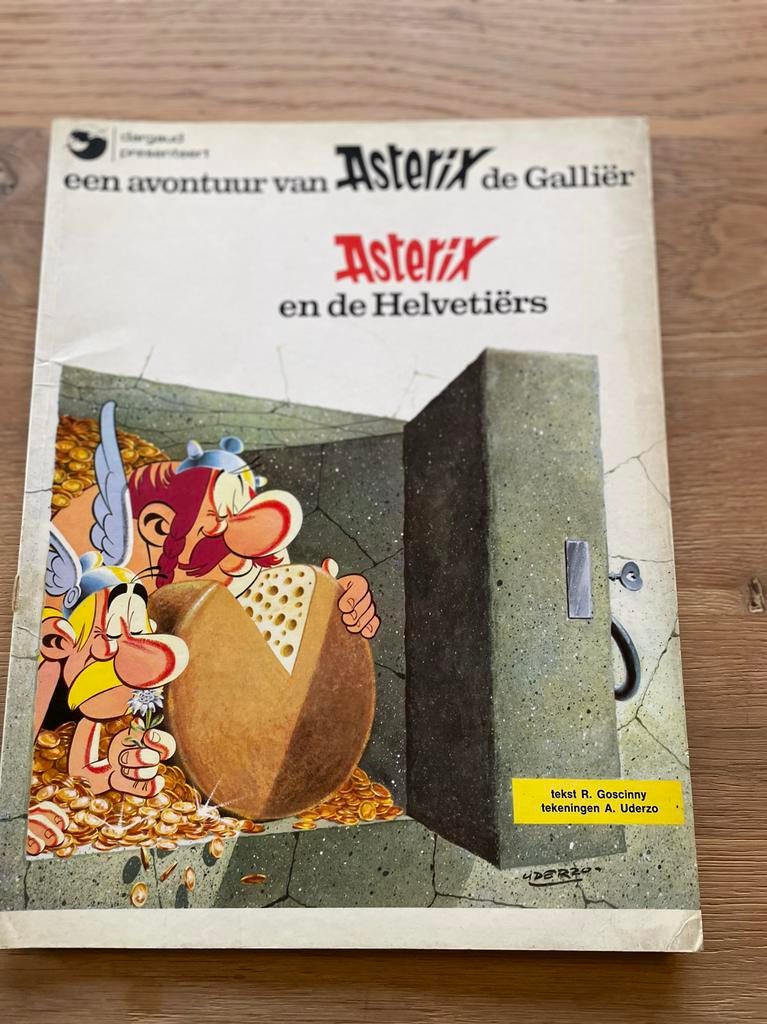 Asterix en de Helvetiers - Stripboek, Boeken, Stripboeken, Eén stripboek, Ophalen of Verzenden, Gelezen
