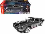 John Wick 1969 Ford Mustang Auto World 1:18, Hobby en Vrije tijd, Modelauto's | 1:18, Overige merken, Auto, Nieuw, Ophalen of Verzenden