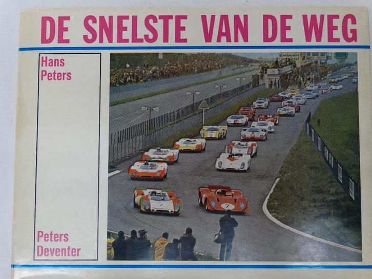 De Snelste van de Weg Vintage boek Le-mans CanAm auto's, Boeken, Auto's | Boeken, Zo goed als nieuw, Algemeen, Ophalen of Verzenden