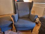 Ikea Strandmon oorfauteuil donkergrijs, Ophalen, Zo goed als nieuw, 75 tot 100 cm, 75 tot 100 cm