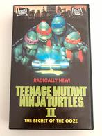 Teenage Mutant Ninja Turtles 2 VHS - TMNT - Turtles, Ophalen of Verzenden, Zo goed als nieuw
