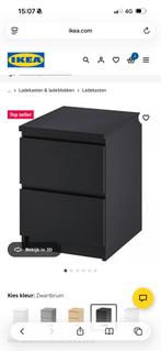 Ikea malm ladekast (nachtkast), Huis en Inrichting, Ophalen of Verzenden, Zo goed als nieuw, Minder dan 45 cm
