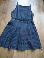 z.g.a.n. zwart met glimmend blauw VANILIA jurkje maat 44, Kleding | Dames, Vanilia, Zwart, Maat 42/44 (L), Ophalen of Verzenden