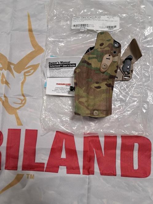 Safariland 6355RDS glock holster multicam 6354DO ubl kct, Verzamelen, Militaria | Algemeen, Overige soorten, Amerika, Ophalen of Verzenden