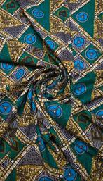 Prachtige Nana Benz Afrikaanse wax ankara stof, katoen., Verzenden, 200 cm of meer, Zo goed als nieuw, 30 tot 120 cm