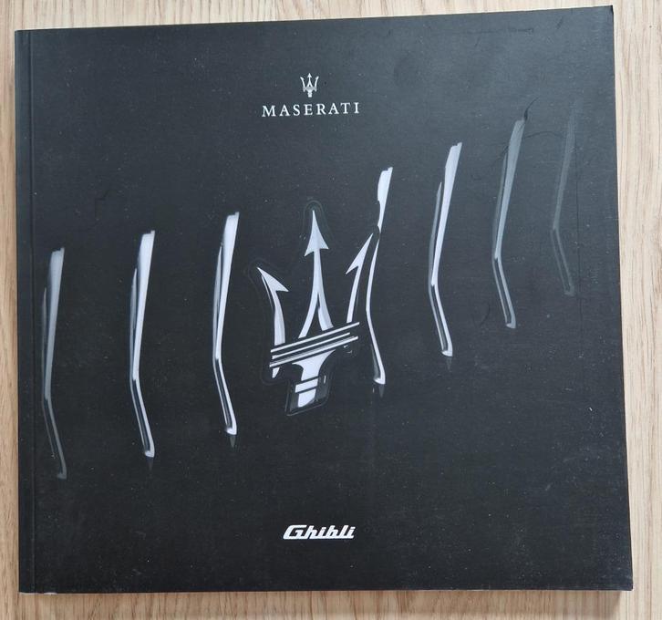 Folders Maserati, Boeken, Auto's | Folders en Tijdschriften, Zo goed als nieuw, Overige merken, Verzenden