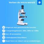 Microscoop Set voor Kinderen - 200x Tot 1200x Vergroting, Audio, Tv en Foto, Optische apparatuur | Microscopen, Verzenden, Nieuw