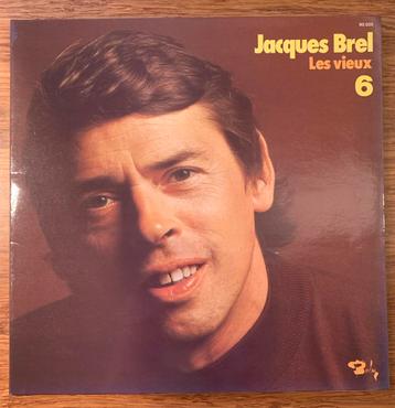 Jacques Brel - Les Vieux 6 LP beschikbaar voor biedingen