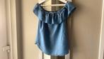 Esprit Off-shoulder Top Maat 38, Maat 38/40 (M), Blauw, Ophalen of Verzenden, Zo goed als nieuw