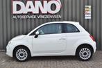 Fiat 500 1.0 Hybrid Lounge 2021 Wit Pano/Apple Carplay/PDC/L, Auto's, Fiat, Te koop, Geïmporteerd, Benzine, 4 stoelen