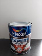 45x Flexa Expert houtlak hoogglans verschillende kleuren, Blauw, Nieuw, Ophalen of Verzenden, Lak