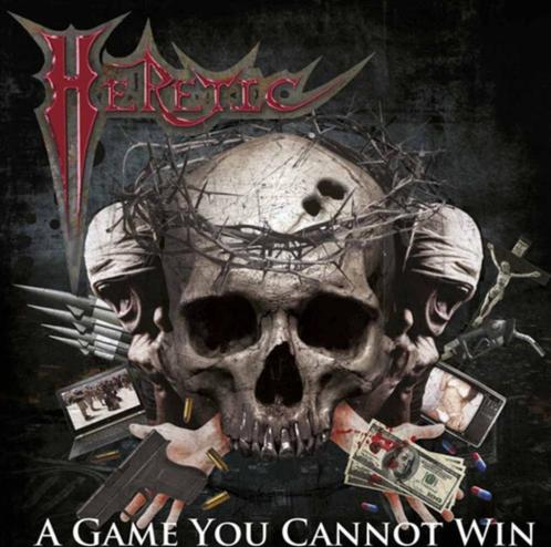 Heretic: A game you cannot win 2 lp rood vinyl, Cd's en Dvd's, Vinyl | Hardrock en Metal, Nieuw in verpakking, Verzenden