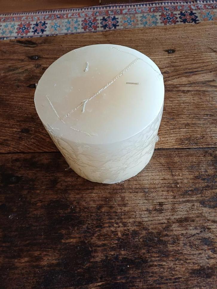 Grote Kaars met 3 lonten, Huis en Inrichting, Woonaccessoires | Kandelaars en Kaarsen, Nieuw, Ophalen of Verzenden