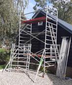 Rolsteiger/aluminium steiger, Doe-het-zelf en Verbouw, Ophalen, Zo goed als nieuw, Rolsteiger of Kamersteiger, 5 meter of hoger