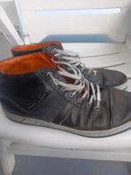 Van Lier Leren Hoge Sneakers Heren Maat 44, Zwart, Van Lier, Ophalen of Verzenden, Sneakers of Gympen