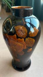Mooie oude vaas, 28 cm, Gebruikt, Overige kleuren, Aardewerk of Porselein, Ophalen of Verzenden
