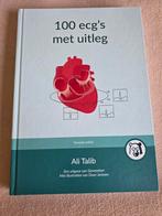 100 ecg's met uitleg - Ali Talib, Ophalen of Verzenden, Beta, Zo goed als nieuw, HBO
