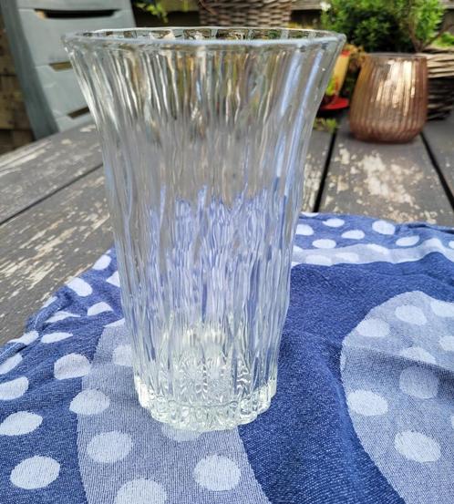 VAZEN, verschillende uitvoeringen vaas, transparant glas wit, Huis en Inrichting, Woonaccessoires | Vazen, Zo goed als nieuw, Wit