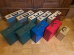 10x Vintage platenkoffers (oa Bevo), Ophalen of Verzenden, Zo goed als nieuw, Overige formaten
