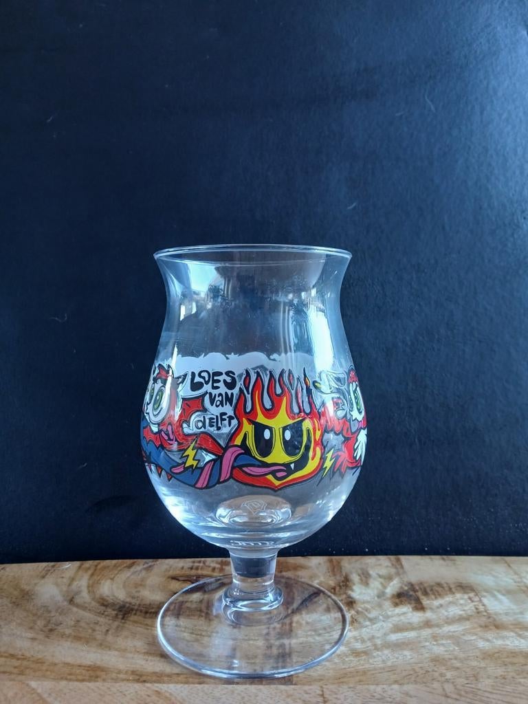 Duvelglas limited edition Loes van Delft 2025, Ophalen of Verzenden, Glas of Glazen, Overige merken