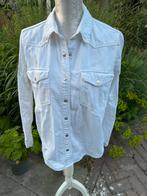 Witte spijkerblouse/ jasje maat L Zara, Zara, Ophalen of Verzenden, Gedragen, Maat 42/44 (L)