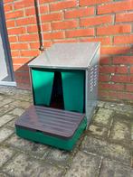 Legnest kippen, Ophalen, Gebruikt, Kippenhok of Kippenren