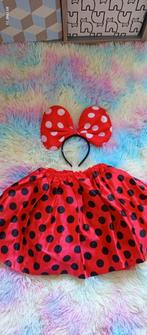 Minnie Mouse Cosplay Kostuum, Ophalen of Verzenden, Zo goed als nieuw, 110 t/m 116, Meisje