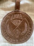 Arma suède heren jas / bomber jacket met rits. Maat 60, Kleding | Heren, Ophalen, Gedragen, Overige maten, Bruin