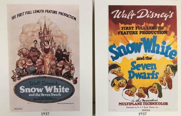 10 Printen van Sneeuwwitje, Snow White, Walt Disney’s.  beschikbaar voor biedingen
