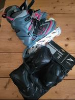 Skeelersset Maat 40 + Beschermset Senior, Sport en Fitness, Skeelers, Ophalen of Verzenden, Gebruikt, Dames, Inline skates 4 wielen