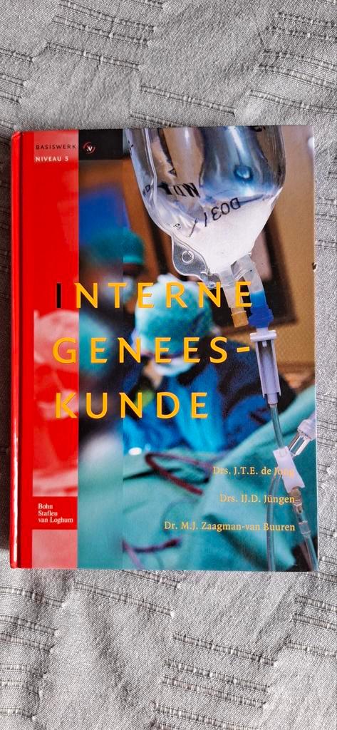 J.T.E. de Jong - Interne geneeskunde, Boeken, Wetenschap, Zo goed als nieuw, Ophalen of Verzenden