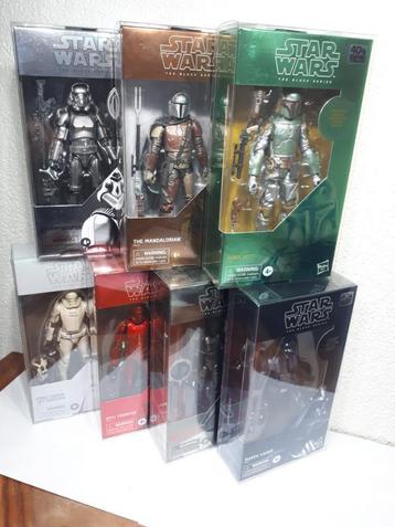 Star Wars Black Series Carbonized Series 7 Figure Set Sealed beschikbaar voor biedingen