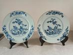 18e Eeuws Chinees Blauw-Wit Porselein Bord, Antiek en Kunst, Antiek | Porselein, Ophalen of Verzenden