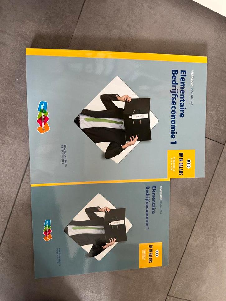 Elementaire Bedrijfseconomie 1 MBO, Boeken, Studieboeken en Cursussen, Zo goed als nieuw, MBO, Beta, Ophalen of Verzenden