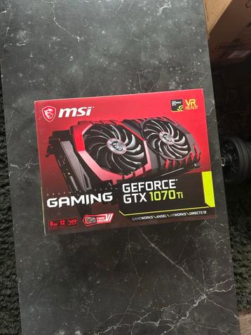MSI GTX 1070 Ti - Zo goed als nieuw! beschikbaar voor biedingen
