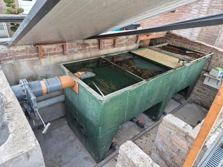Groot kamerfilter - 4 Kamers, Tuin en Terras, Vijver-toebehoren, Gebruikt, Vijverfilter, Ophalen