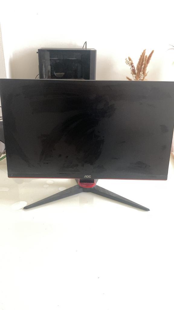 AOC 24" Full HD Gaming Monitor, Computers en Software, Monitoren, Gebruikt, HDMI, Gaming, Hoofdtelefoonaansluiting, LED, Full HD